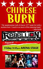 Chinese Burn - Rebellion Festival, Blackpool 4.8.17